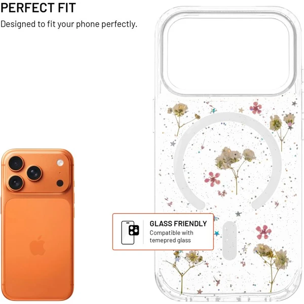 FIXED MagBloom kryt s MagSafe Apple iPhone 17 Pro Blush Plum - Puzdra - Obrázok c0126d35105b41b6b57913b7f36f7a5d