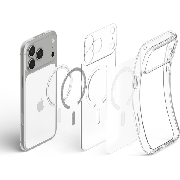 Spigen Ultra Hybrid MagSafe kryt iPhone 18 Pro Max/17 Pro Max frost white - Puzdra - Obrázok c0187ef4d6174b61bcb9404f83aa5ce7