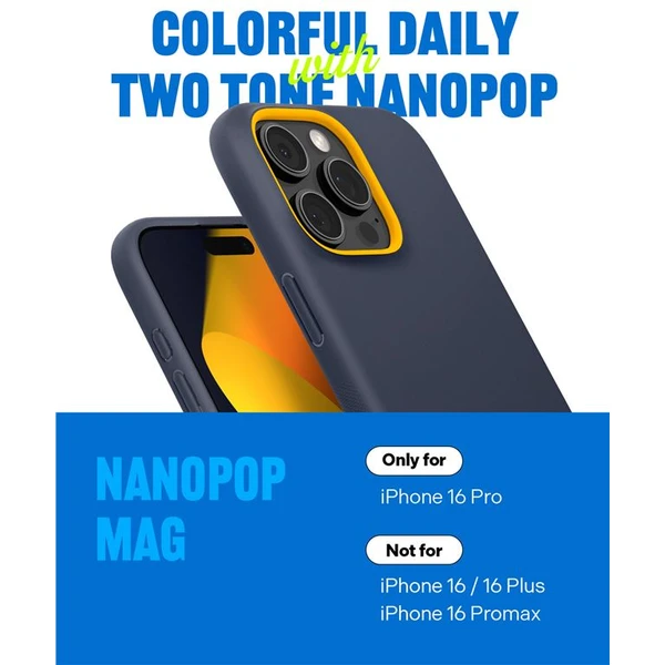 Spigen Caseology Nano Pop MagSafe kryt iPhone 16 Pro blueberry navy - Puzdra - Obrázok c0395fb471704ddaa18de9eb14cf45f6
