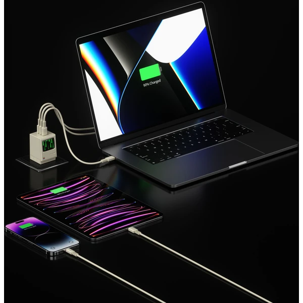 SHARGE Retro 67W USB-C GaN nabíjačka (cestovný set) - Nabíjačky - Obrázok c05db3980a8b4c8db9e4ebc8030110b0