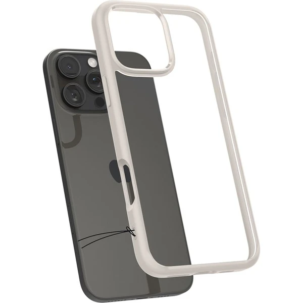 Spigen Ultra Hybrid kryt iPhone 16 Pro natural titanium - Puzdra - Obrázok c05dfe04072845c485234c72bbb63f37