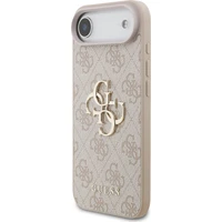 Guess PU 4G Metal Logo kryt iPhone Air ružový - Puzdra