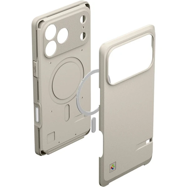 Spigen Classic LS MagSafe kryt iPhone 17 Pro Max (Macintosh 128K) stone - Puzdra - Obrázok c0a71668ca2040368ac09418288ea0b9