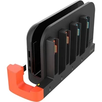 iPega SW2185 Nabíjacia Stanica pre JoyCon Ovládače Nintendo Switch 2 čierna - Nabíjačky