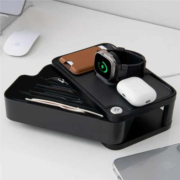 Spigen Organizer S340 pre Apple Watch a doplnky čierny - Organizéry - Obrázok c0d7acb5b67546b1a554e0072d731ea1