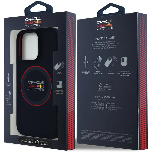 Oracle Red Bull Racing Silicone Red Ring MagSafe kryt iPhone 14 Pre modrý - Puzdra - Obrázok c0edd470645f4d98bb7d6ef475419175