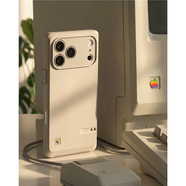 Spigen Classic LS MagSafe kryt iPhone 17 Pro Max (Macintosh 128K) stone - Puzdra - Obrázok c10b5d0030604072b83663ad45a29fe2
