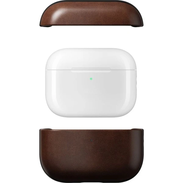 Nomad Modern Leather puzdro Apple Airpods Pro 3 hnedé - Puzdra - Obrázok c1329cc1063d4969a3ffcb8ee4b340cc
