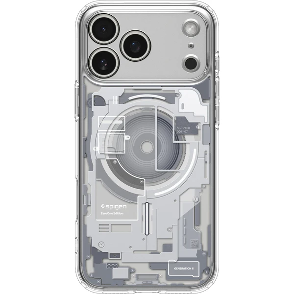 Spigen Ultra Hybrid MagSafe kryt iPhone 18 Pro Max/17 Pro Max zero one white - Puzdra - Obrázok c15bdfe94300419e8e99b8dcfc23fe46