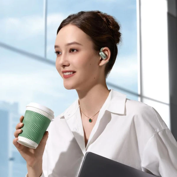Anker Soundcore AeroFit 2 bluetooth slúchadlá zelená - Slúchadlá - Obrázok c182f8f54cd5498f84afe44566a0f77e