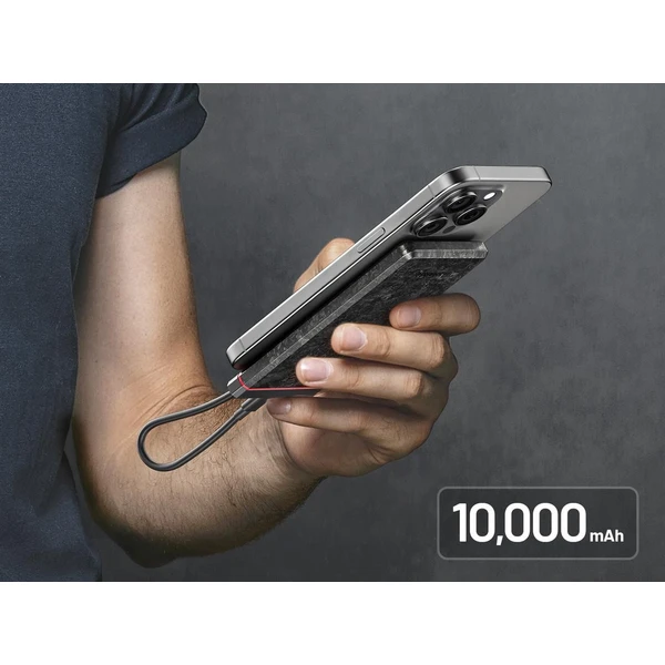 SHARGE C1 CarbonBlade 10 000mAh powerbanka čierna - Powerbanky - Obrázok c1830bc2ced847ba81ca83ff276f956a