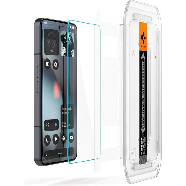 Spigen Glass tR EZ Fit tvrdené sklo Nothing Phone (3) číre (2 ks) - Ochranné fólie a sklo - Obrázok c189df62b9fa4df0930dcefabb9950d3