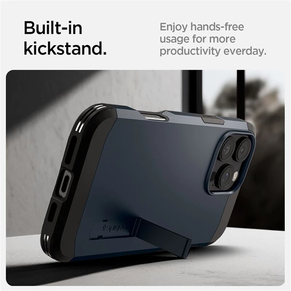 Spigen Tough Armor MagSafe kryt iPhone 16 Pro metal slate - Puzdra - Obrázok c1b2be9340d74f62aca6f3bfc2dd1153