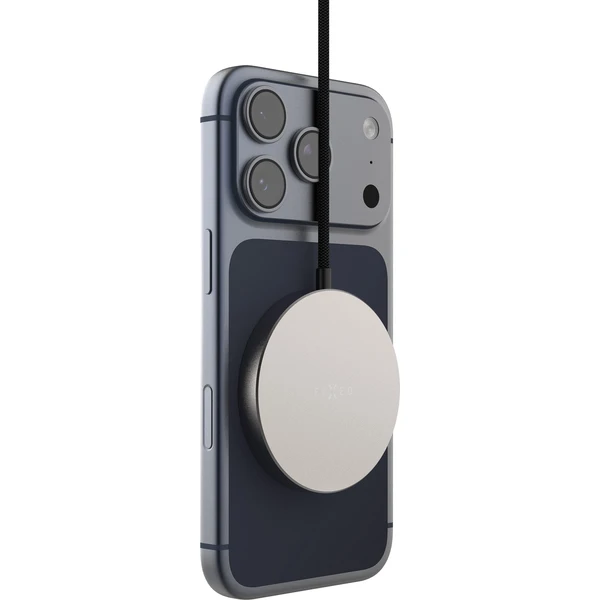 FIXED MagPad Slim Qi2.2/MagSafe bezdrátová nabíječka, 25W, titanová - Nabíjačky - Obrázok c1d227a25f2149fa9b36d84e02210c64
