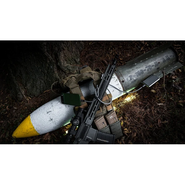 Tactical Fat Man 2.0 kábel USB-C/USB-C 1m sivý - Káble a redukcie - Obrázok c227fb3d8abb4687bcee2a64affdc54e