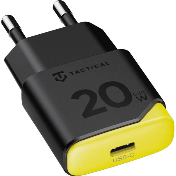 Taktický Minimi GaN 20W nabíjací adaptér (1xUSB-C) čierny - Nabíjačky - Obrázok c25303bfe77341d19b3391bab316c93a