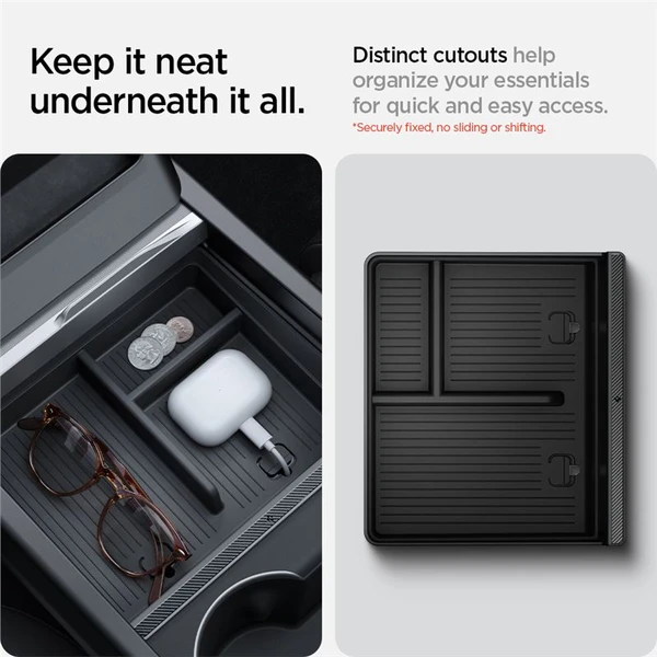 Spigen Console Organizer (Bottom) organizér Tesla Model 3 2024 čierny - Vychytávky - Obrázok c2716154e15142179b16f007bb29729c