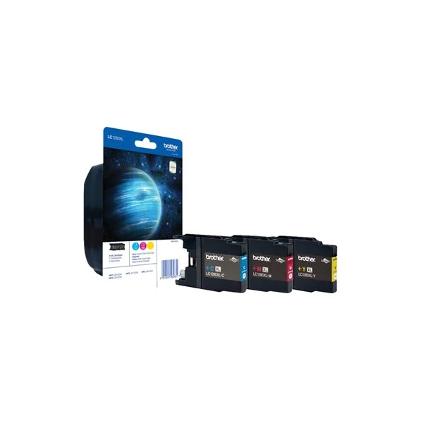 Brother LC1280XLRBWBP atrament multipack - Tonery - Hlavný obrázok