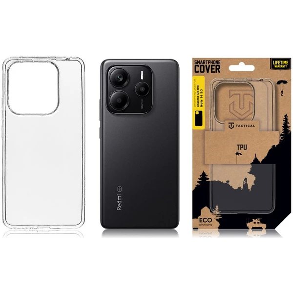 Tactical TPU kryt Xiaomi Redmi Note 14 5G číry - Puzdra - Obrázok c2a1a2ba7a59478ea159fede0ed7219b