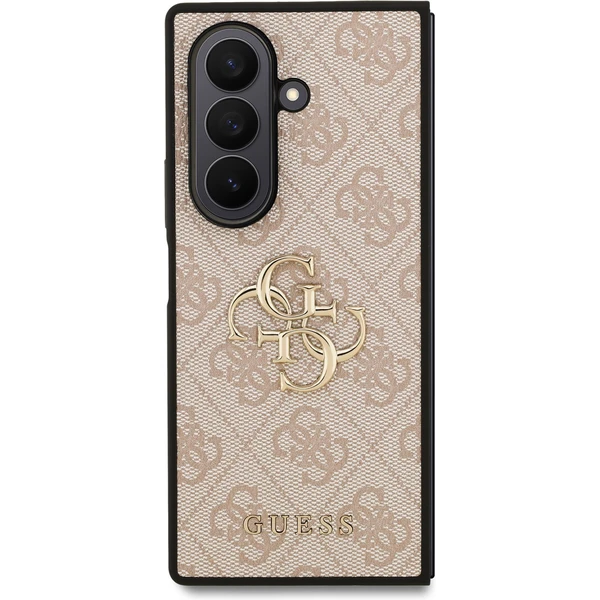 Guess PU 4G Metal Logo kryt Samsung Galaxy Z Fold 7 ružový - Puzdra - Obrázok c2aed68718e54154acf5f2391b73b6bc
