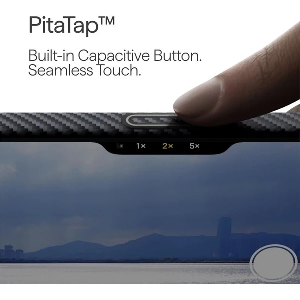 Pitaka Ultra-Slim Case MagSafe kryt iPhone 17 Black/Grey - Puzdra - Obrázok c2b8ab0d3c5f4a799dbe497390fd5428