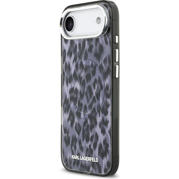 Karl Lagerfeld IML Leopard MagSafe kryt iPhone Air sivý - Puzdra - Obrázok c2bca78ca2cf407bbc2aee273a45ba94