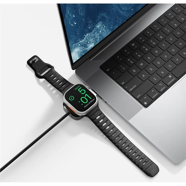 Nomad Universal Cable pre Apple Watch, USB-C 100W, 1.5m, čierny - Nabíjačky - Obrázok c2d18ca1f78c47d0a7279a71f6e38c3f