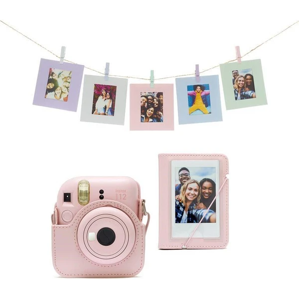 Fujifilm Instax Mini 12 Mega Pack ružový - Fotoaparáty - Hlavný obrázok