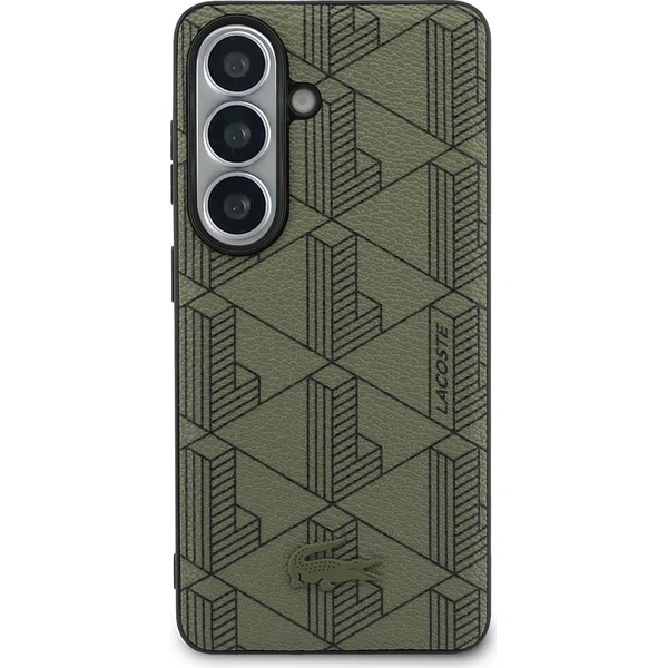 Lacoste PVC Blend Monogram Magnetický kryt Samsung Galaxy S26 khaki - Puzdra - Obrázok c2f8f65849df43e5bf12d3c1744eff23