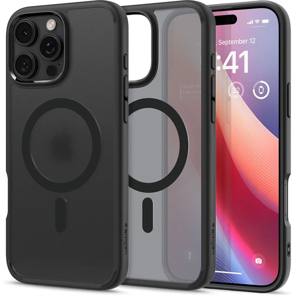 Spigen Ultra Hybrid MagSafe kryt iPhone 16 Pro Max frost black - Puzdra - Hlavný obrázok