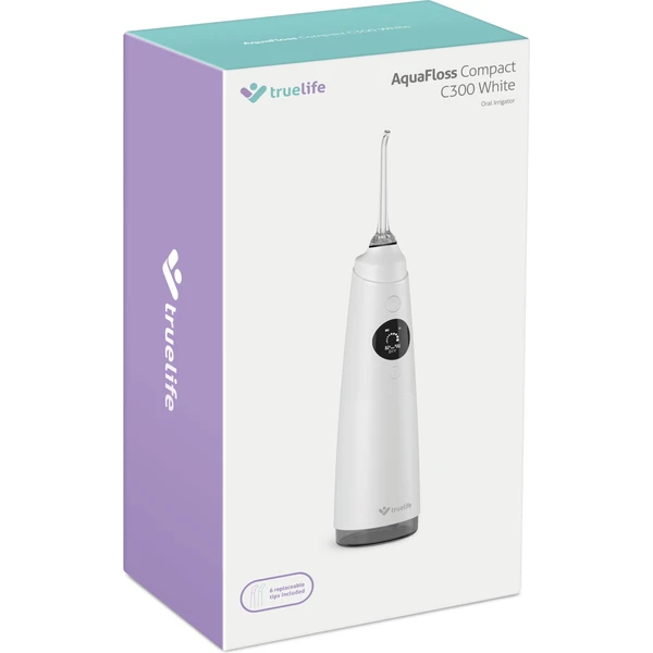 TrueLife AquaFloss Compact C300 White - Ústne sprchy - Obrázok c351762036474c59a0e7a1b637e7856b