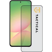 Taktický sklenený štít 5D sklo pre Samsung Galaxy A57 čierne - Ochranné fólie a sklo
