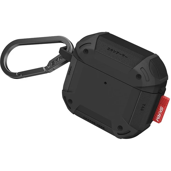 SKINARMA Mecha CE puzdro pre AirPods 4 čierne - Puzdra - Hlavný obrázok