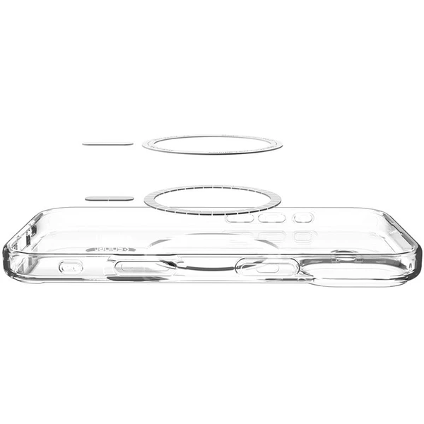 Spigen Ultra Hybrid MagSafe kryt iPhone 17 clear graphite - Puzdra - Obrázok c36a91a89e584cc3ab8d47500dac4d99