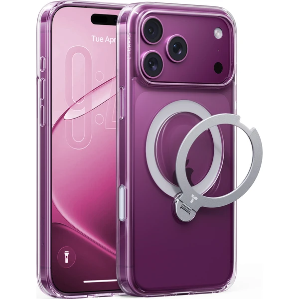 Torras Ostand Q3 Spin, priehľadný - iPhone 2026 Pro Max - Puzdra - Obrázok c36aeb574f6b4321a9935f092c67d371