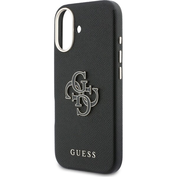Guess PU Resin Logo kryt iPhone 17 čierny - Puzdra - Obrázok c36b386d68be4155a5a8517bbea02dbf
