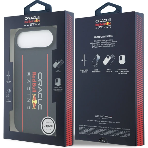 Oracle Red Bull Silicone Vertical Logo MagSafe kryt iPhone Air modrý - Puzdra - Obrázok c379ebf500ca47a98417dd1436f9afcb