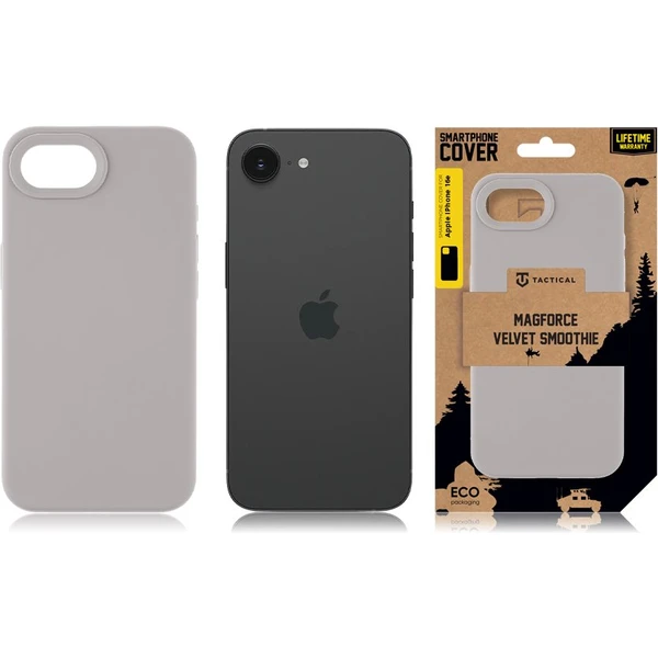 Tactical MagForce Velvet Smoothie kryt Apple iPhone 17e/16e Foggy - Puzdra - Obrázok c39b02c38f6c4a6bb1bbb4e45055c899