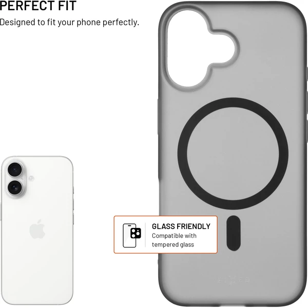 TPU gélový kryt FIXED MagStory s podporou MagSafe pre Apple iPhone 16, dymový - Puzdra - Obrázok c39bee9b3adb4877a6f15f5ce7b01bea