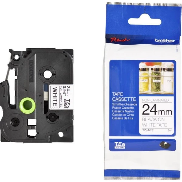Brother TZe-251 páska čierna na bielom 24 mm - Pásky pre štítkovače - Obrázok c3ad6c8523484540afc0bdb212e15928