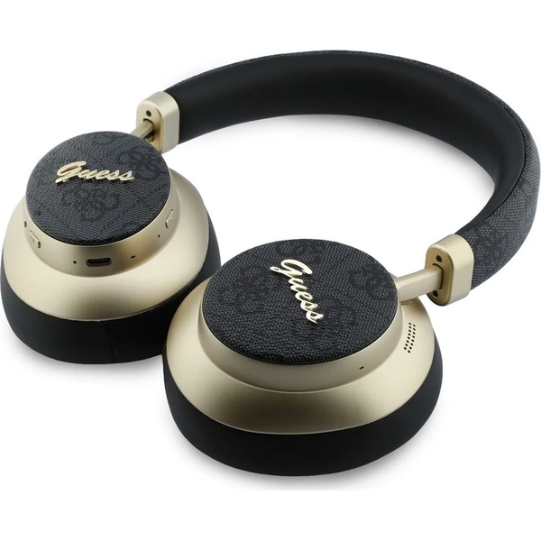 Guess PU 4G Gold Script Metal Logo ENC Bezdrôtová Slúchadlá Black - Slúchadlá - Obrázok c3b16be382764d25bb205bd128bbcac9