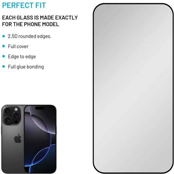 FIXED Privacy Full-Cover tvrdené sklo Apple iPhone 16 Pro Max čierne - Ochranné fólie a sklo - Obrázok c3b59d31be7c4bc98811ee10fa2c8c40