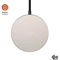 FIXED MagPad Slim Qi2.2/MagSafe bezdrátová nabíječka, 25W, titanová - Nabíjačky