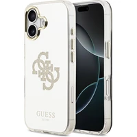 Guess PC/TPU Mirror 4G Glitter Logo MagSafe kryt iPhone 17 zlatý - Puzdra