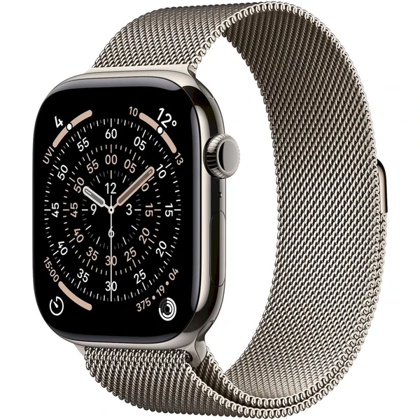 Apple Watch Series 11 Cellular (46mm) titán (Kategória A) - Inteligentné hodinky - Hlavný obrázok