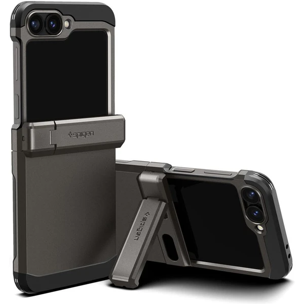 Spigen Tough Armor Pre kryt Samsung Galaxy Z Flip6 gunmetal - Puzdra - Hlavný obrázok