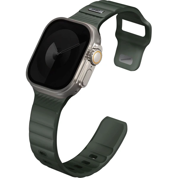 UNIQ Stride FKM Rubber vodeodolný remienok Apple Watch 49/45/44/42mm tmavo zelený - Remienky - Obrázok c3fc9cee3b8a447c992f1cac7730da92