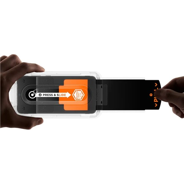 Spigen Glass tR EZ Fit Pro HD sklo Samsung Galaxy S25 FE priehľadné (1 ks) - Ochranné fólie a sklo - Obrázok c4025be54665411b980d8c20ea8b4ef2