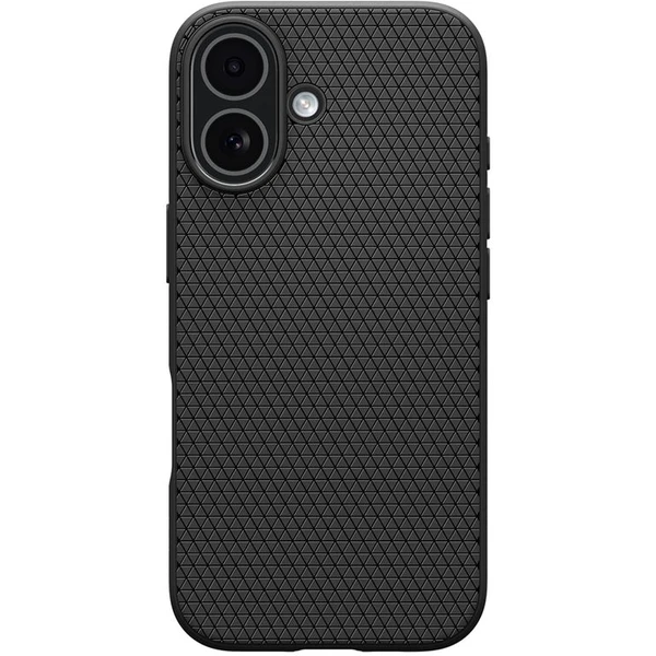 Spigen Liquid Air kryt iPhone 17 matte black - Puzdra - Obrázok c4162eb56c6049c4bd2d4ce9f8eff31c