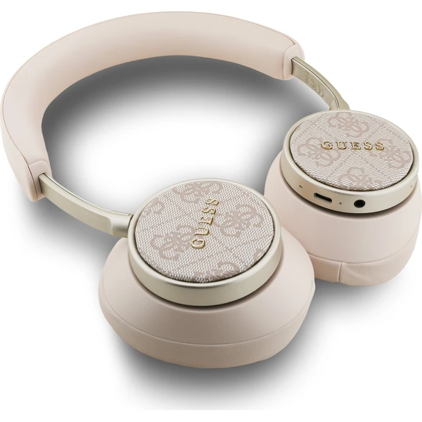 Guess PU Leather 4G Classic Logo ENC bezdrôtové slúchadlá ružové - Slúchadlá - Obrázok c4405ffe540d452cab7fec2309e312b5